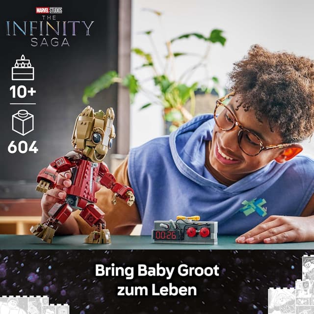 Detalle 2 de LEGO Groot im Ravager-Outfit 76341