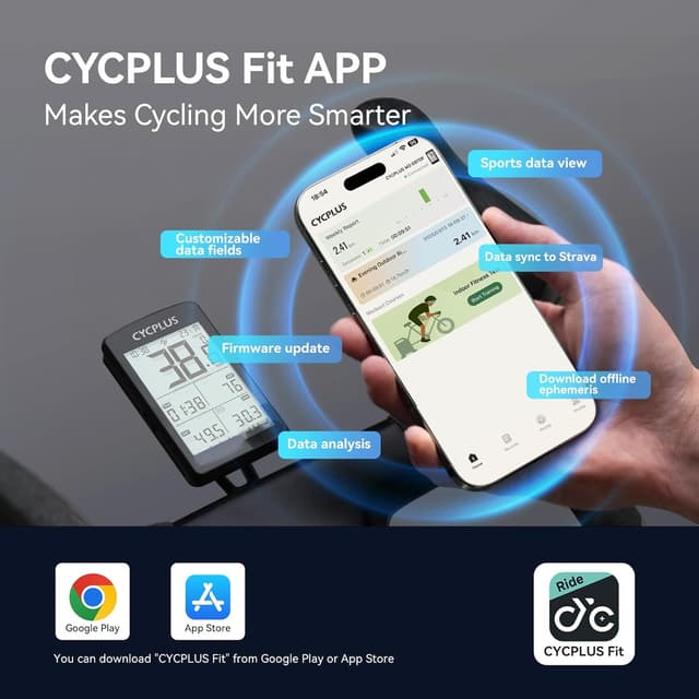 Thumbnail 6 de CYCPLUS ANT+ GPS per bici 2,8