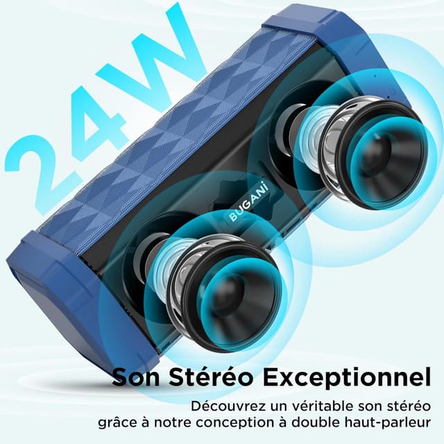 Thumbnail 4 de BUGANI M99 enceinte Bluetooth 24 W