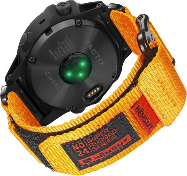 Detalle de Cinturino Garmin Nylon torbollo 20 mm