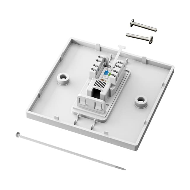 Thumbnail 1 de 1 Port RJ45 Cat6 wall plate