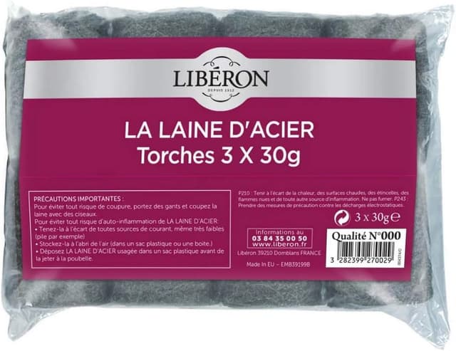 Detalle 2 de Libéron Laine d'acier N°000 1 kg