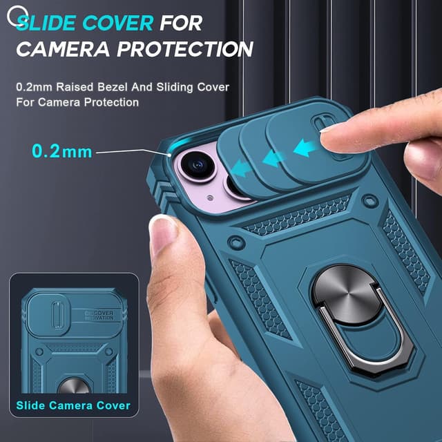 Detalle de LeYi iPhone 14 case, 6.1 inch protection