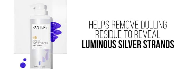 Thumbnail 6 de Pantene Silver Expressions Purple Shampoo 17.9 fl oz