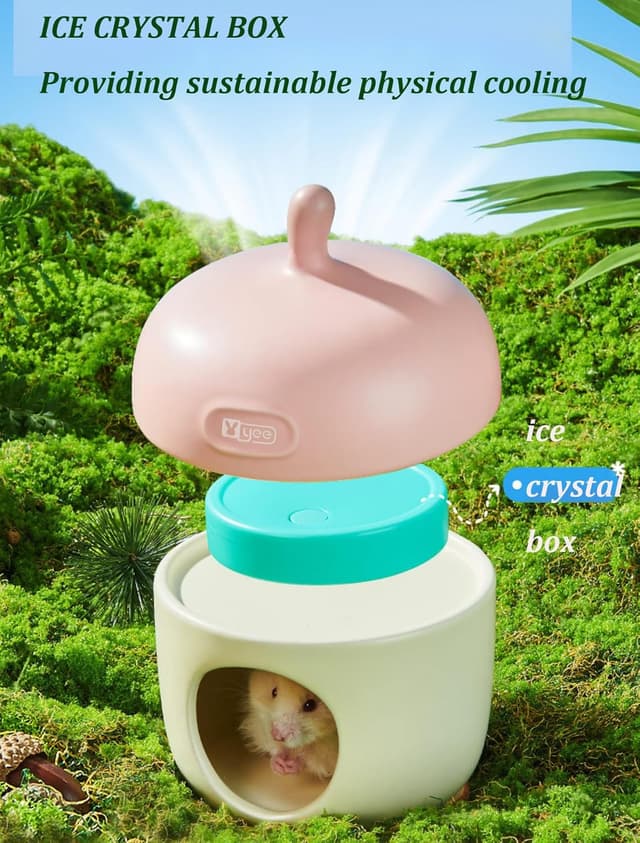 Thumbnail 3 de Hamsterversteck Keramik Eisbox mit Abkühlung