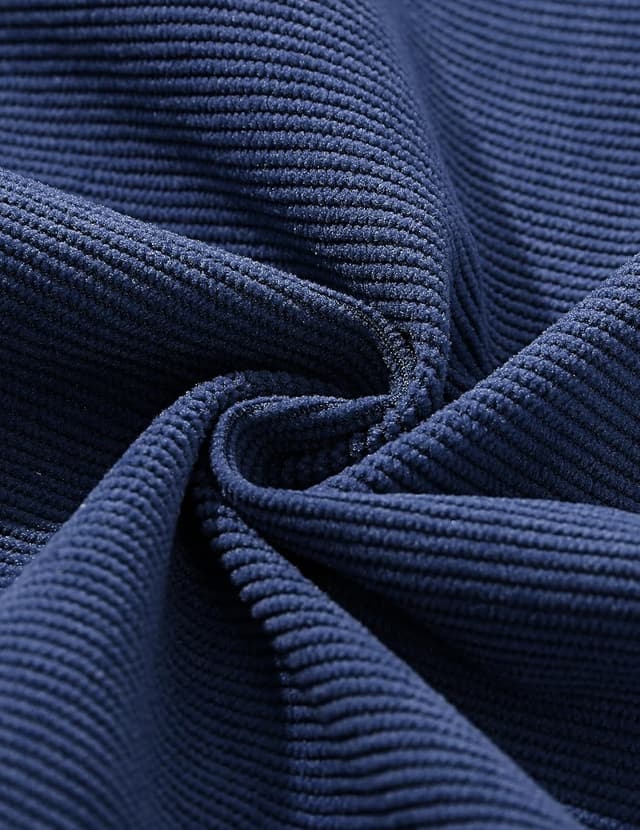 Detalle de TARAINYA Corduroy Kurze Hosen Herren – Baumwollmix Shorts mit Kordelzug & Taschen