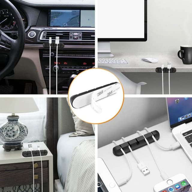 Thumbnail 3 de Kabelhalter Kabelclips 5 Stück 🔌