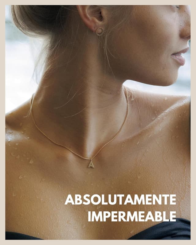 Thumbnail 4 de GD GOOD.designs Cadena de letras de oro