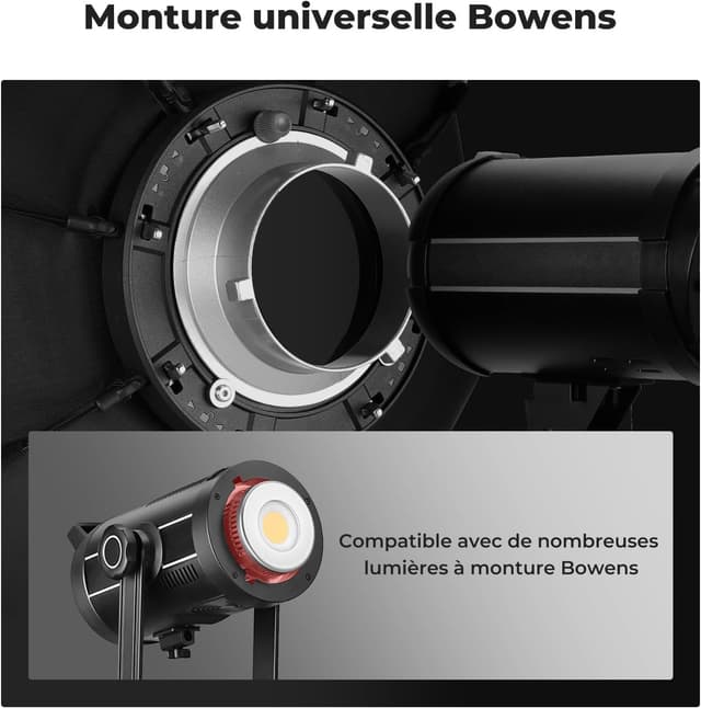 Thumbnail 3 de K&F CONCEPT 55 cm Parabolique Softbox