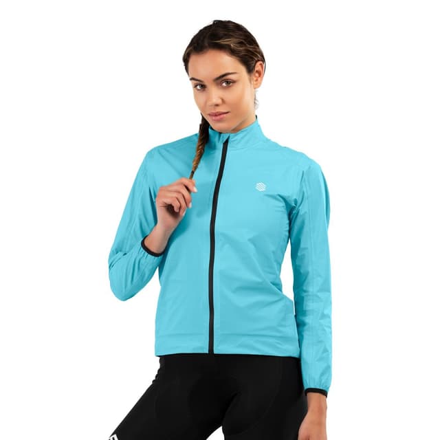 Detalle de Siroko J2 Chaqueta de lluvia mujer