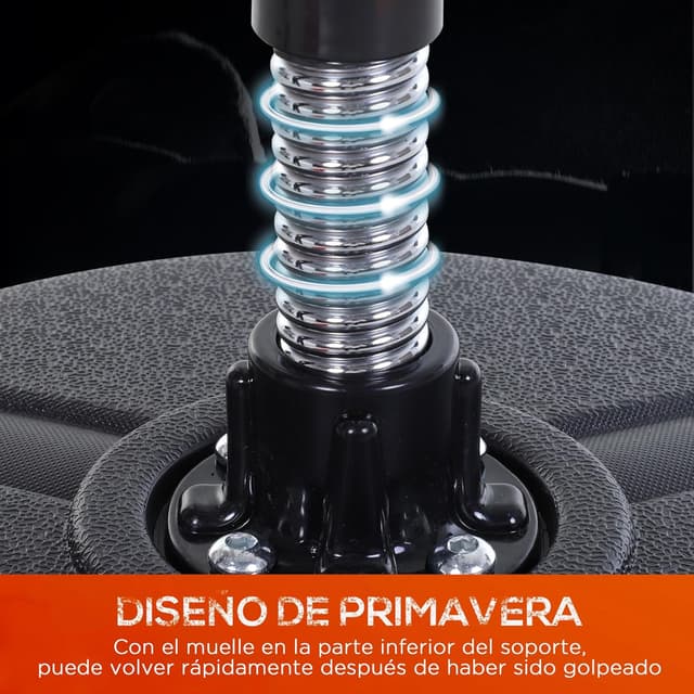 Thumbnail 4 de HOMCOM Saco de Boxeo de Pie 4 alturas