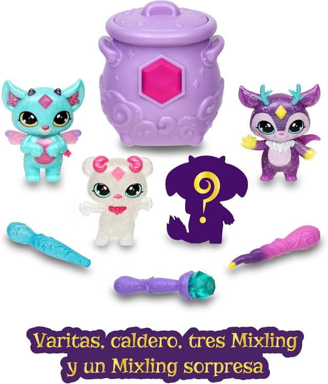 Thumbnail 2 de Famosa Magic Mixies Magic Mixlings Mega Pack, 4 muñecos