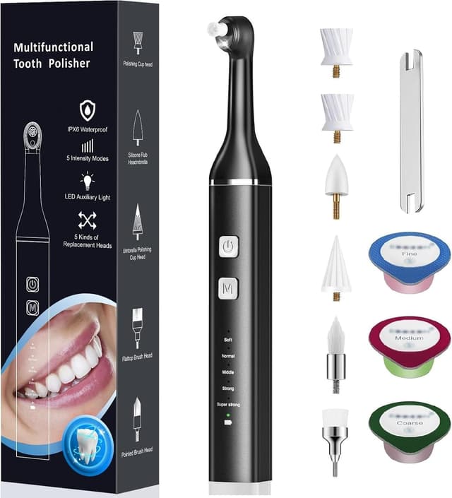 Imagen de Tooth Polisher Plaque Remover 5 modes en OfertitasTOP