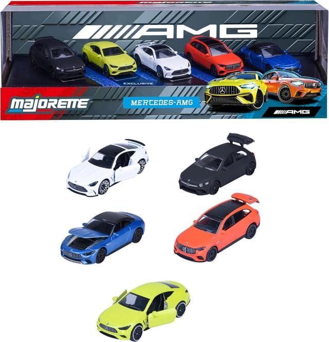 Detalle de Mercedes-AMG Majorette Giftpack 5 pezzi