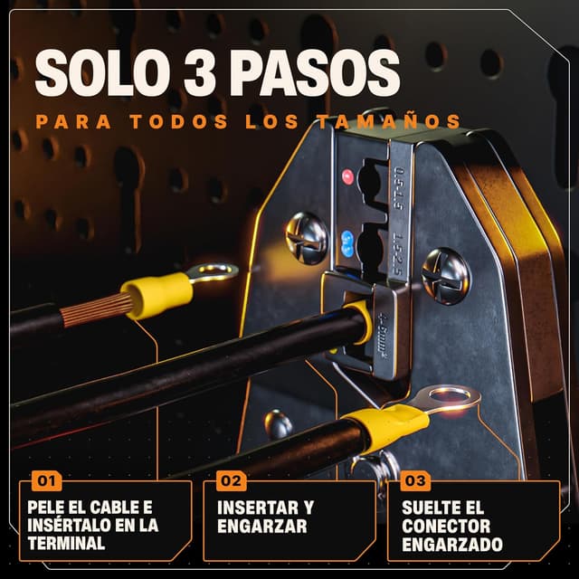 Thumbnail 6 de BAURIX Juego alicates crimpado 700 terminales