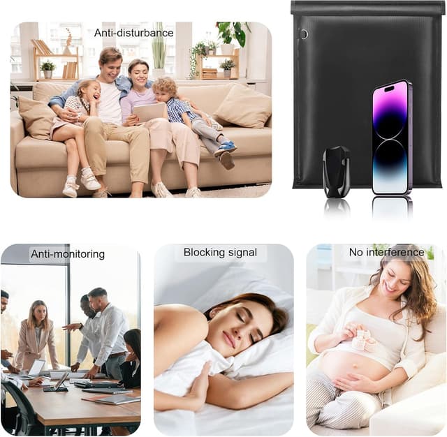 Thumbnail 6 de yaokvide Large Faraday Bags 5 Pack 🛡