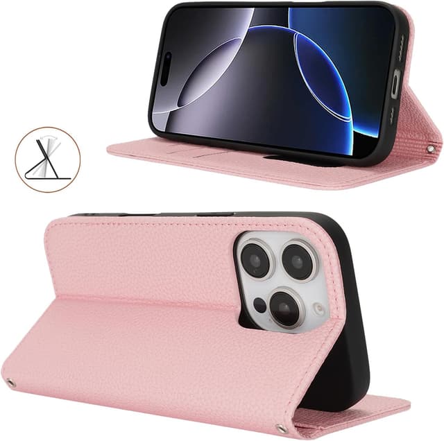 Thumbnail 5 de Lipvina iPhone 16 Pro Hülle mit RFID Schutz