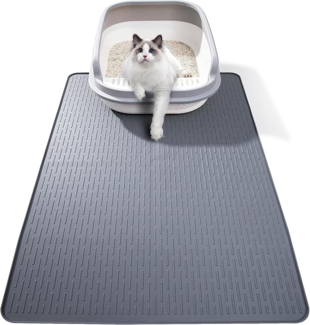Imagen de ondware Katzenklo Matte 71x50 cm Katzenunterlage 🐾 en OfertitasTOP