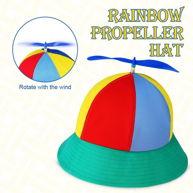 Detalle 2 de Aomig Propeller Mütze mit Propeller 1 Set