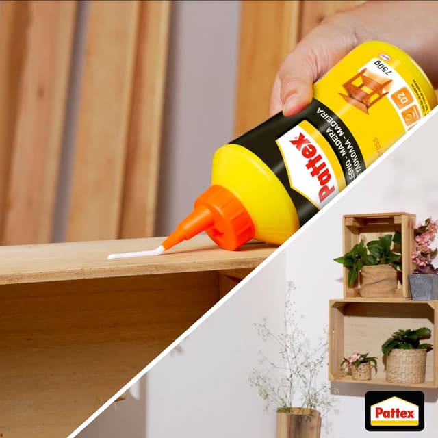 Detalle 2 de Pattex Cola Madera Express 750g 🪑 - Adhesivo Rápido
