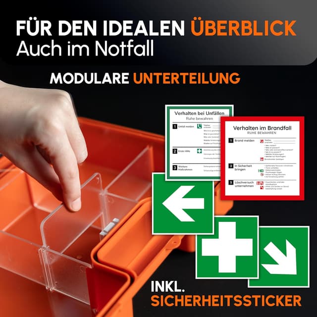 Thumbnail 1 de Erste Hilfe Koffer 91 Teile 🩹