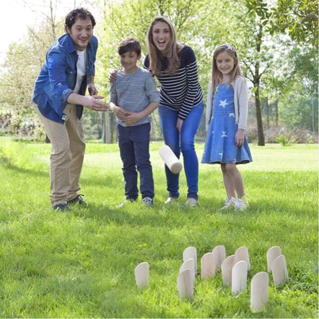 Detalle de Tactic Mölkky 52501, jeu de lancer