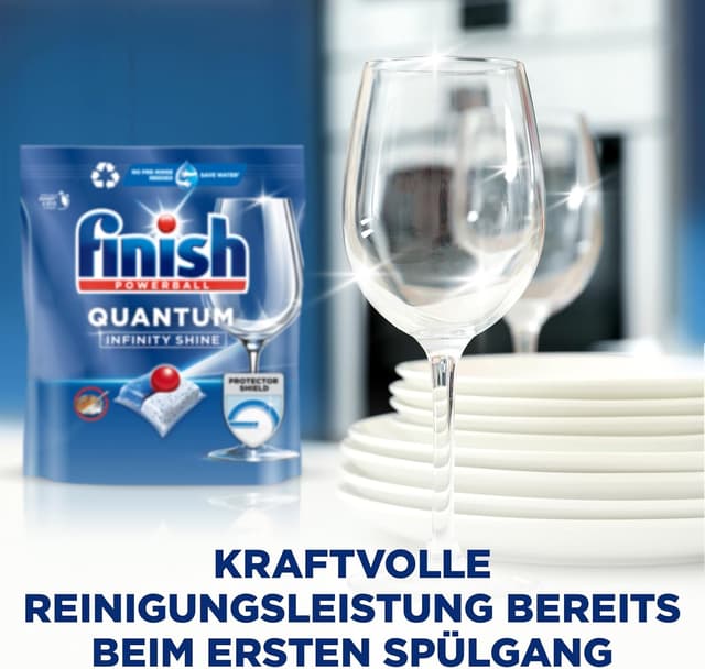 Thumbnail 6 de Finish Quantum Infinity Shine 2×83 Tabs — Spülmaschinentabs