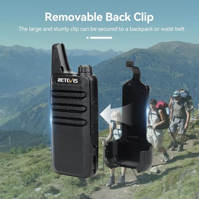 Thumbnail 5 de Retevis RT622 Mini Walkie Talkie PMR446