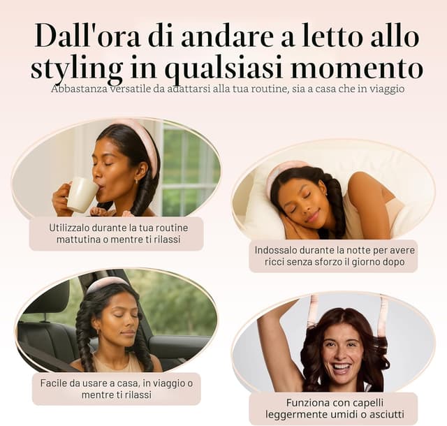 Thumbnail 5 de Kitsch SunsetTieDye Set ricci senza calore