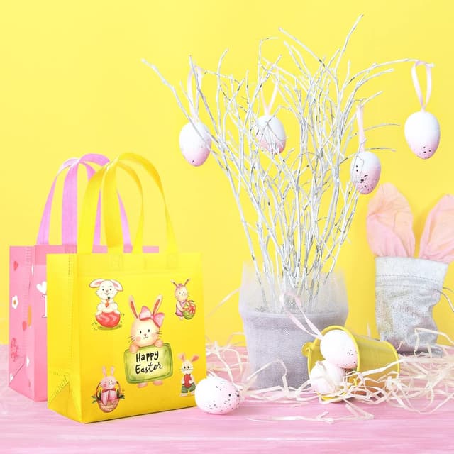 Thumbnail 3 de Easter 6 gift bags 23 x 21 x 11cm