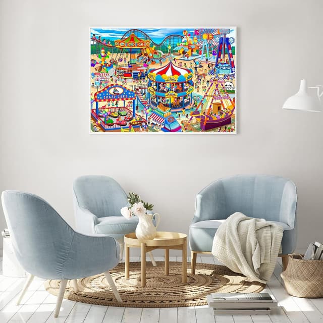 Thumbnail 3 de Amusement Park Jigsaw Puzzles for Adults 1000 Piece