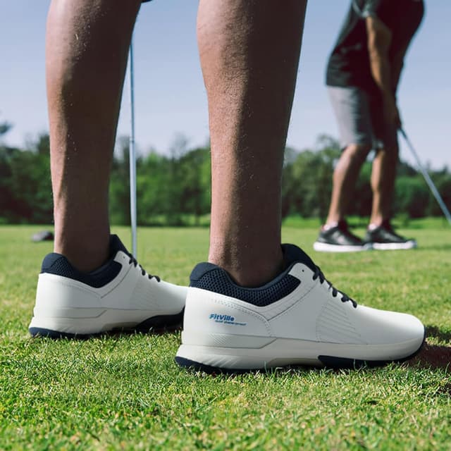 Detalle 2 de Extra Wide Fit golf trainers for men