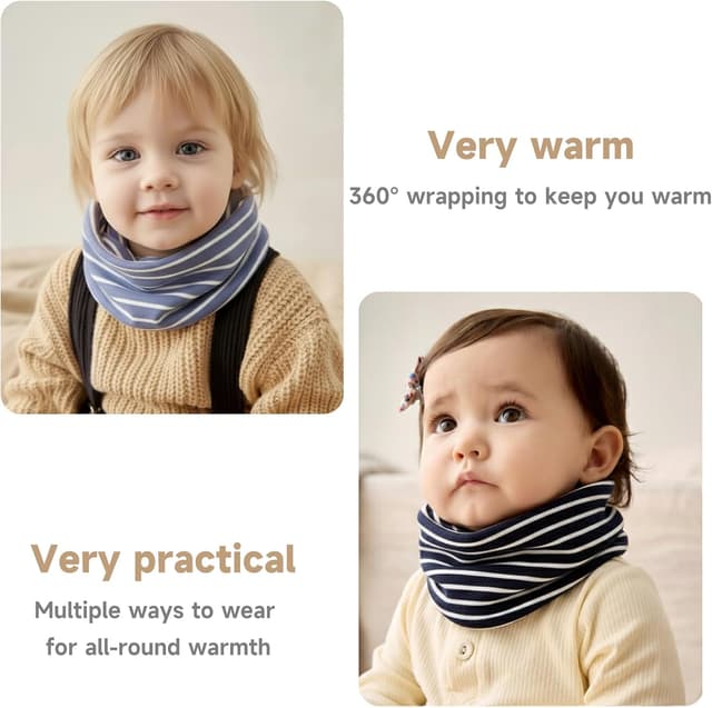 Detalle 2 de ZYUPHY 2 scaldacollo bambino, 2 pezzi