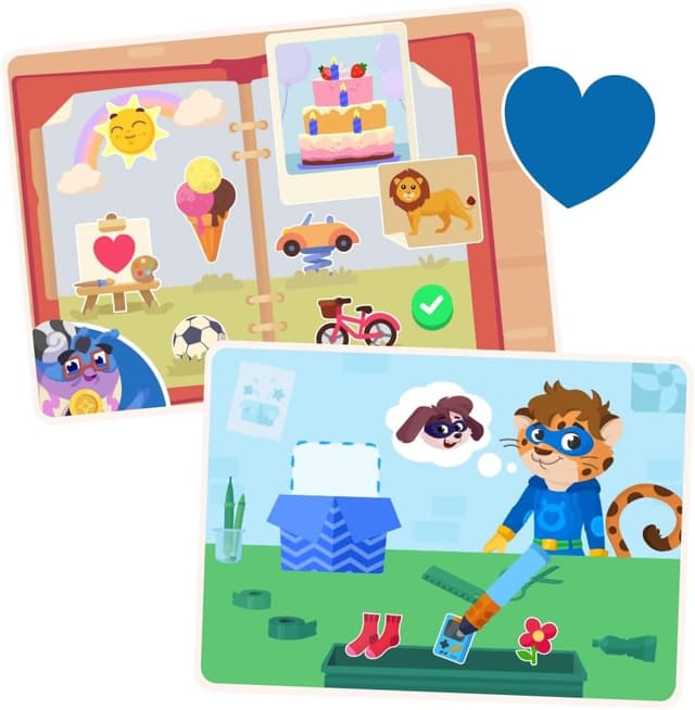 Detalle 2 de Edurino Figur Leo Freundschaft ab 4 Jahren