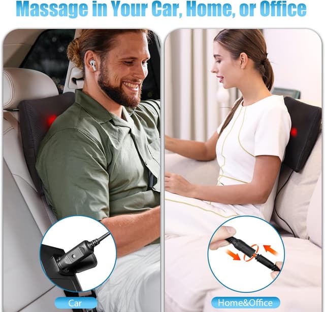 Thumbnail 5 de WOQQW Back Massager Shiatsu with Heat