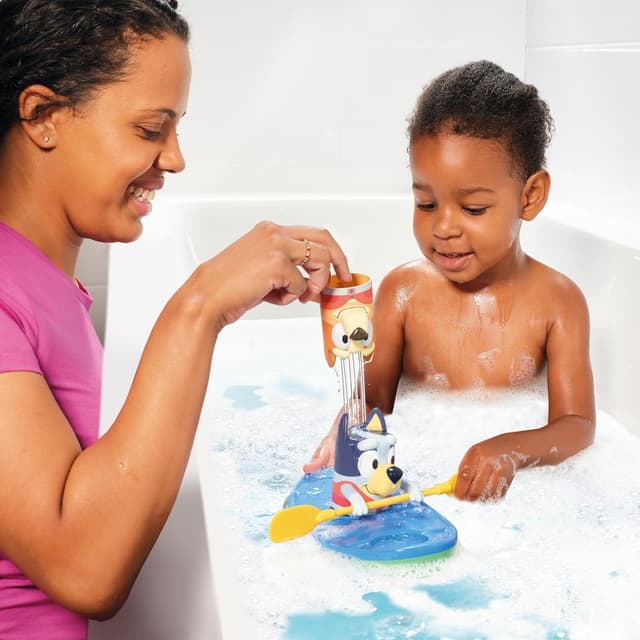 Detalle 1 de Bluey Canoe bath toys for 18 months