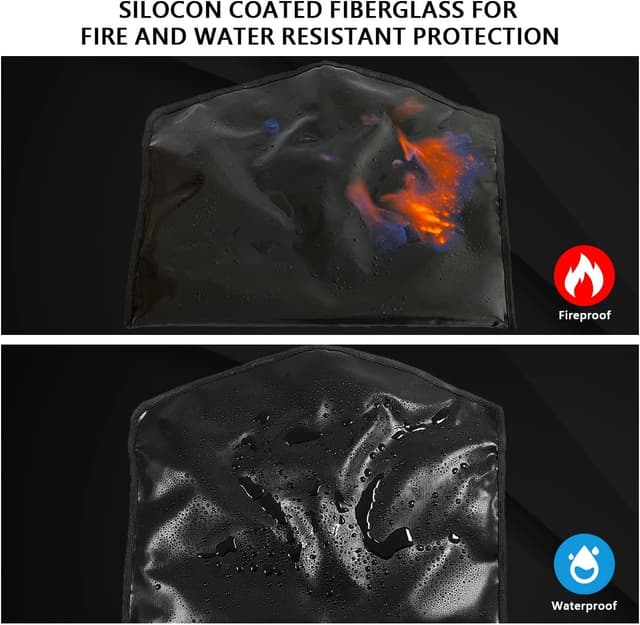 Thumbnail 3 de JUGREAT Fireproof Hanger Safe Bag with Lock