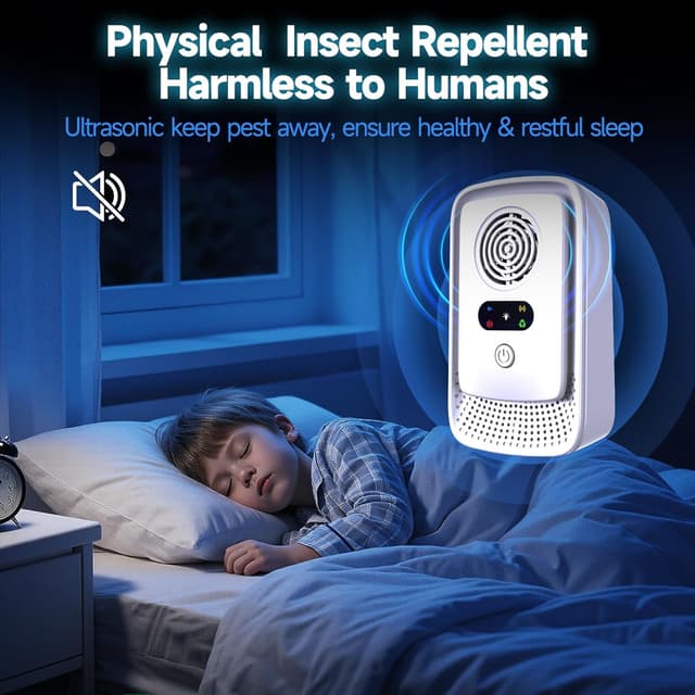 Thumbnail 5 de Gecool Upgraded 6-Pack Ultrasonic Pest Repeller 🛡