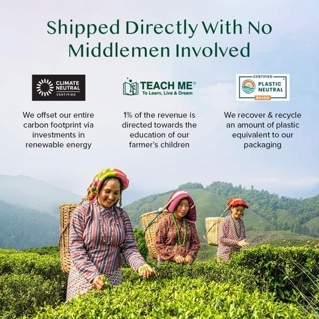 Thumbnail 6 de VAHDAM Té Herbal Cúrcuma y Moringa 🌿 - 100 Bolsitas Piramidales