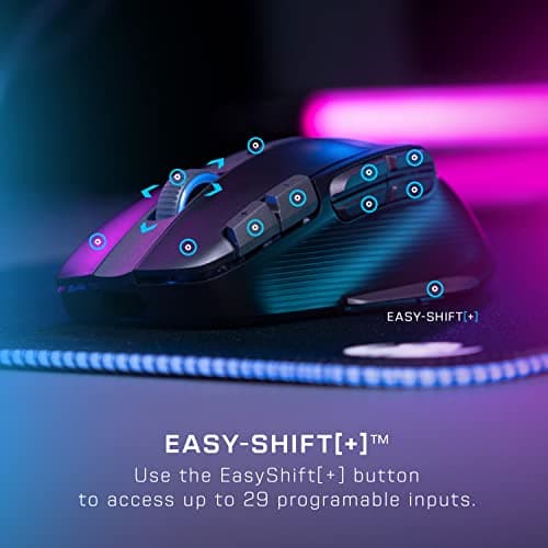 Detalle de Turtle Beach Kone XP Air 🖱️ Mouse Gaming Inalámbrico RGB