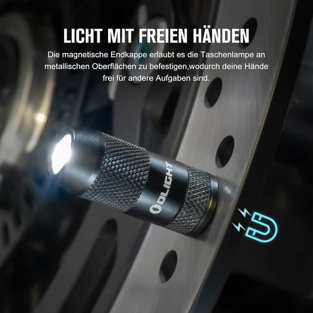 Thumbnail 6 de OLIGHT iMini 2 Mini LED – USB-wiederaufladbare Schlüsselbund-Taschenlampe mit Magnetbasis