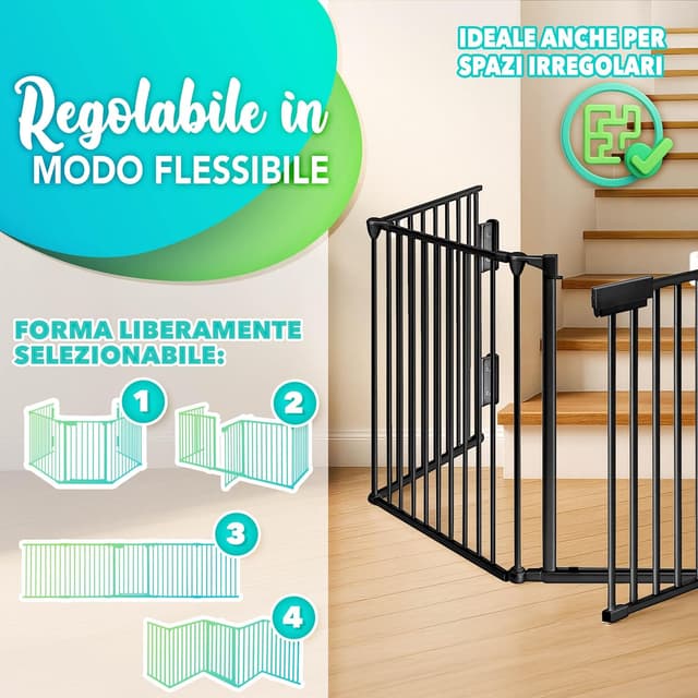 Thumbnail 4 de KIDUKU Barriera sicurezza 240 cm per casa 📐