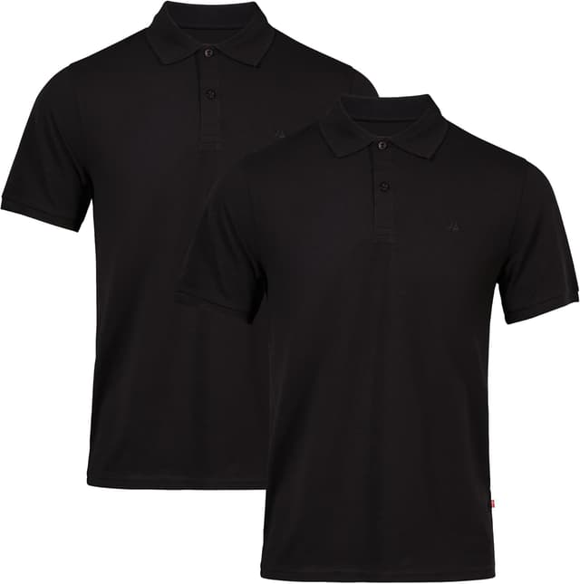 Detalle de DANISH ENDURANCE Poloshirt 1er, 2er-Pack Herren