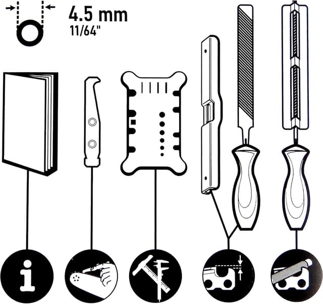 Thumbnail 4 de Oregon 558549 Kit affûtage chaîne 3/8 Micro-Lite