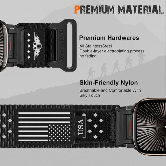 Thumbnail 4 de Rugged Nylon Band for Apple Watch Ultra