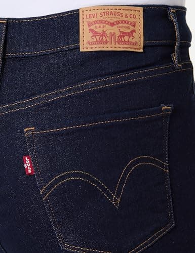 Detalle 2 de Levi's Mujer Classic Skinny Darkest Sky Lse (29W / 30L): vaquero entallado de tiro medio