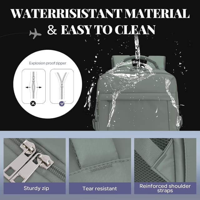 Detalle 2 de Yankony Handgepäck Rucksack 44L 55x40x20