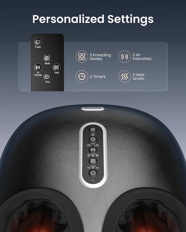 Thumbnail 4 de RENPHO Appareil de massage des pieds 50°C