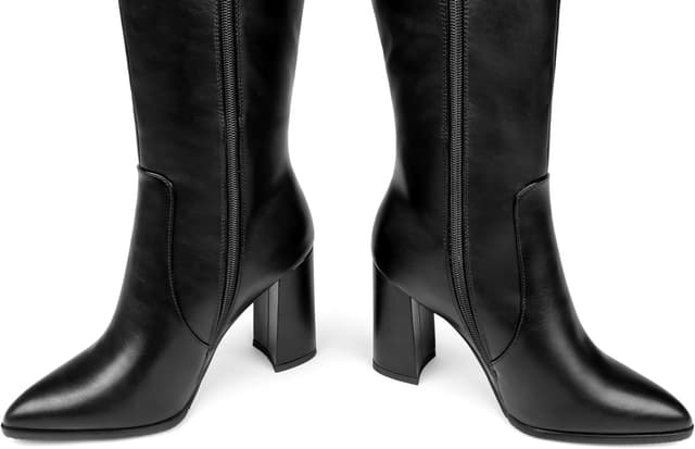 Thumbnail 6 de COLETER Women's Knee High Boots Chunky Block Heel