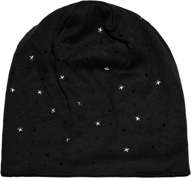 Detalle de DonDon Bonnet femme hiver slouch doublé étoiles